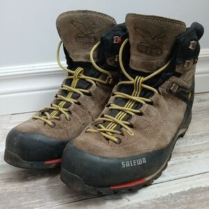 Salewa MTN Trainer Mid GTX Gore-Tex Hiking Boots Men’s 10 Waterproof Trail Shoe